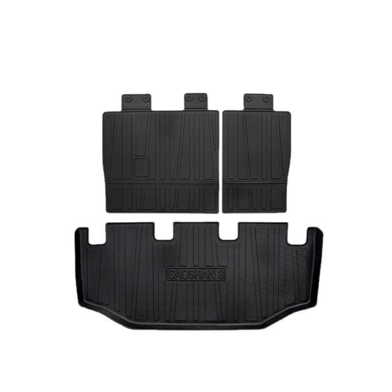 Alpine 8 Custom Trunk Mat: Fits 25 Models, 3D TPE Design, Anti-Scratch & Wear-Resistant.