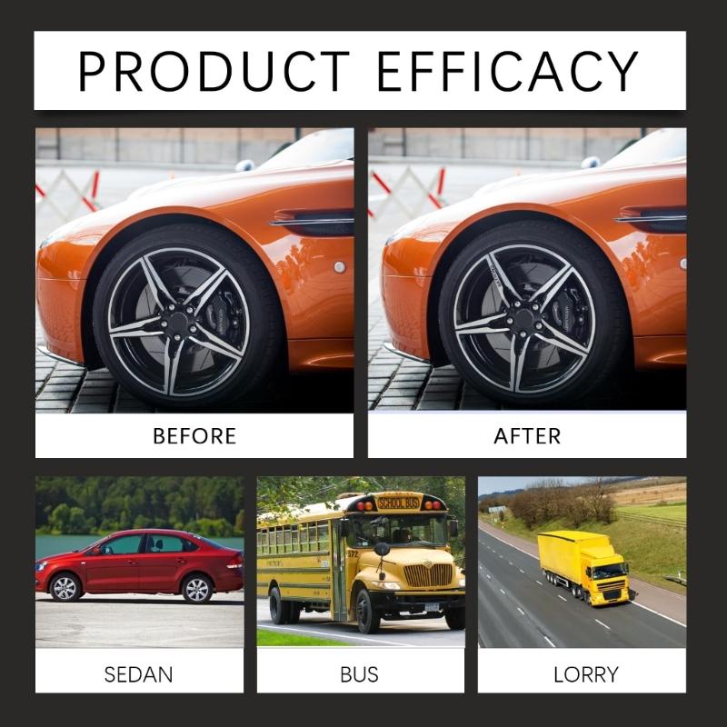 15Pcs Black Tire Paint Pen Quick Drying Water Resistant Black Tire Marker Pen For Car Tire Lettering and Scratch Repair