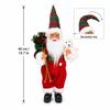 New Santa Claus Standing Figurine Christmas Decoration Window Display Ornament Home Decor Items And Gifts