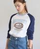OURHOPE Serendipity Raglan T-Shirt - Navy