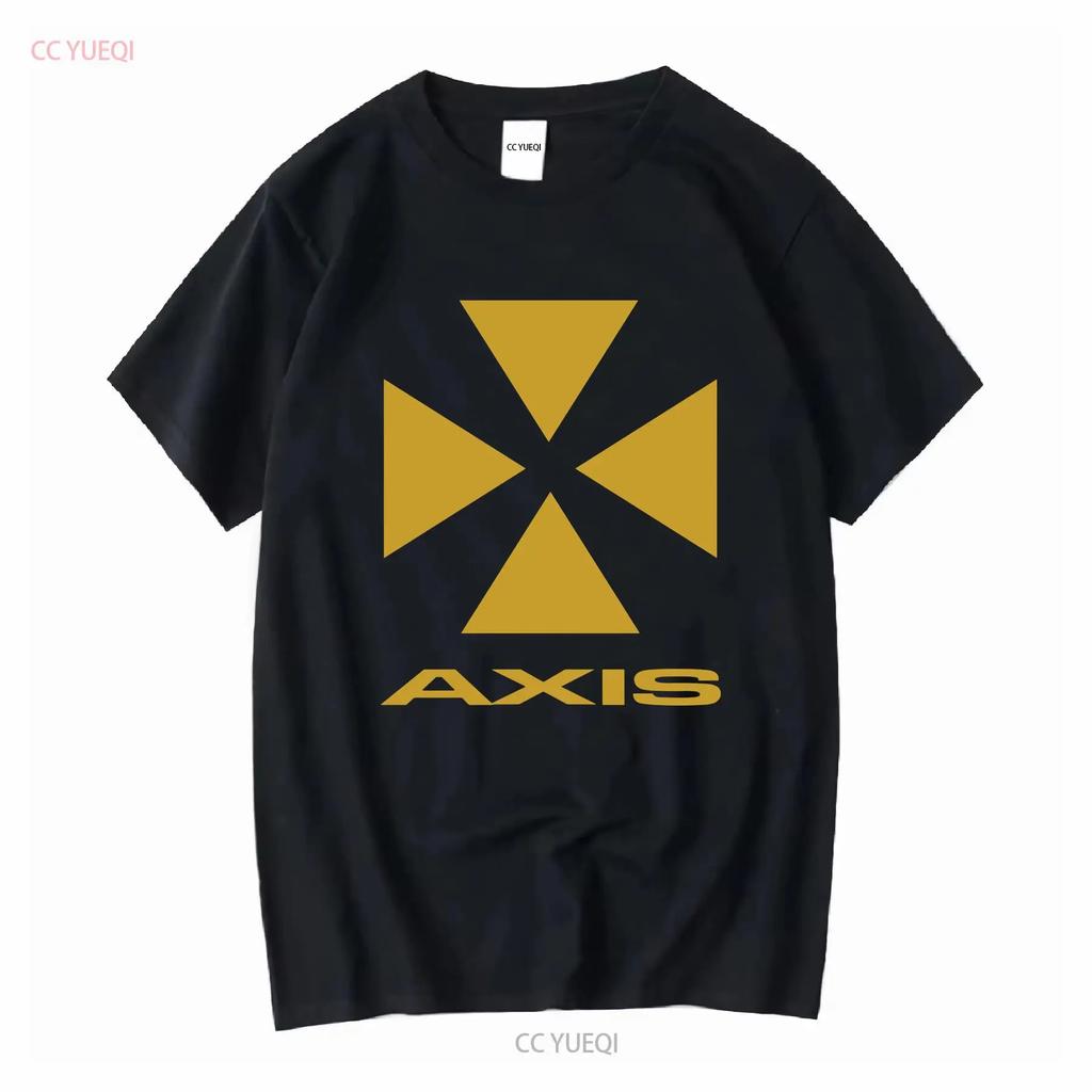 Unisexs T Shirt Cotton Axis Records Techno Electronic Music Vintage Washed Casual Unisex Stylish Versatile Fashion Comfortable