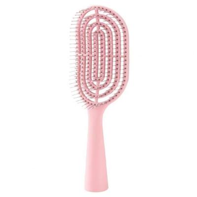 Brosse Plate Cheveux Fins Épais Bouclés Peigne Démêlant Long Cheveux Mouillés Nouvelle Brosse à Cheveux Aérée pour Femmes Filles