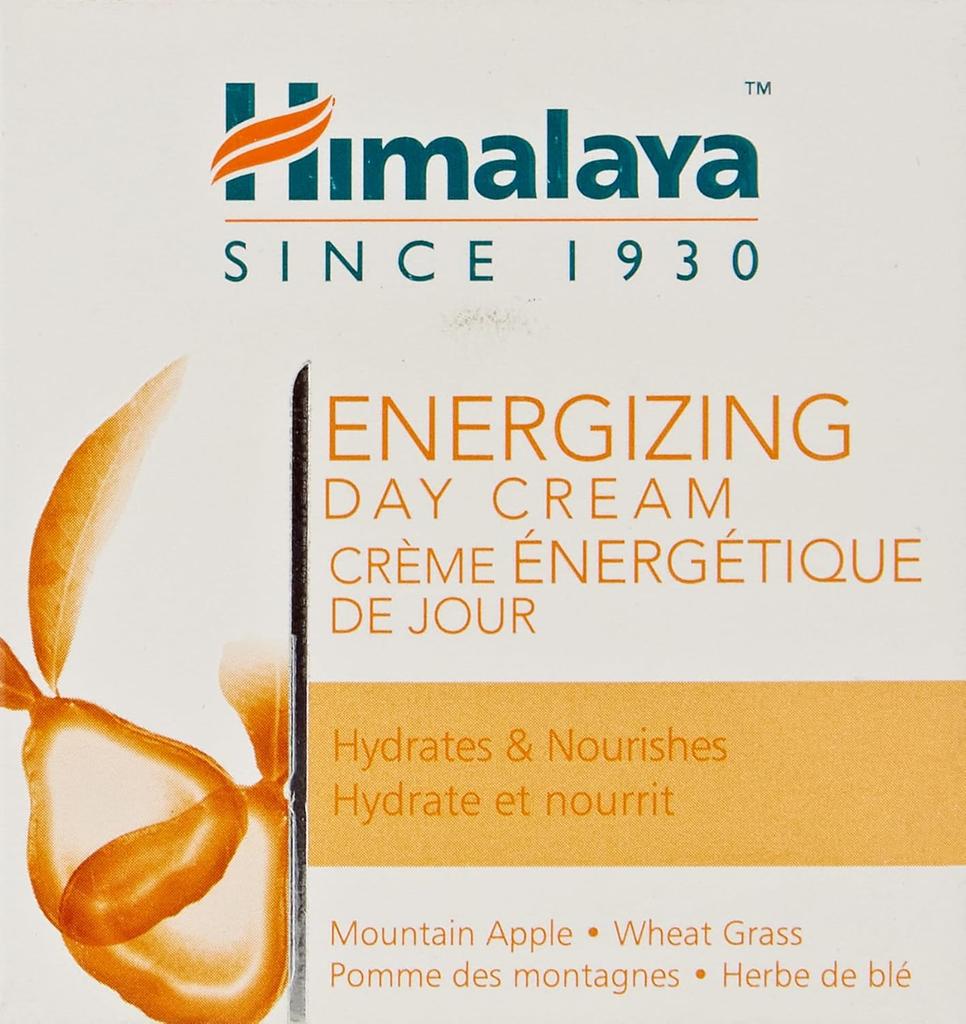 Himalaya Herbals Energizing Day Cream 50ml For Normal Skin With UV Protection And Radiant Glow Face Moisturizer
