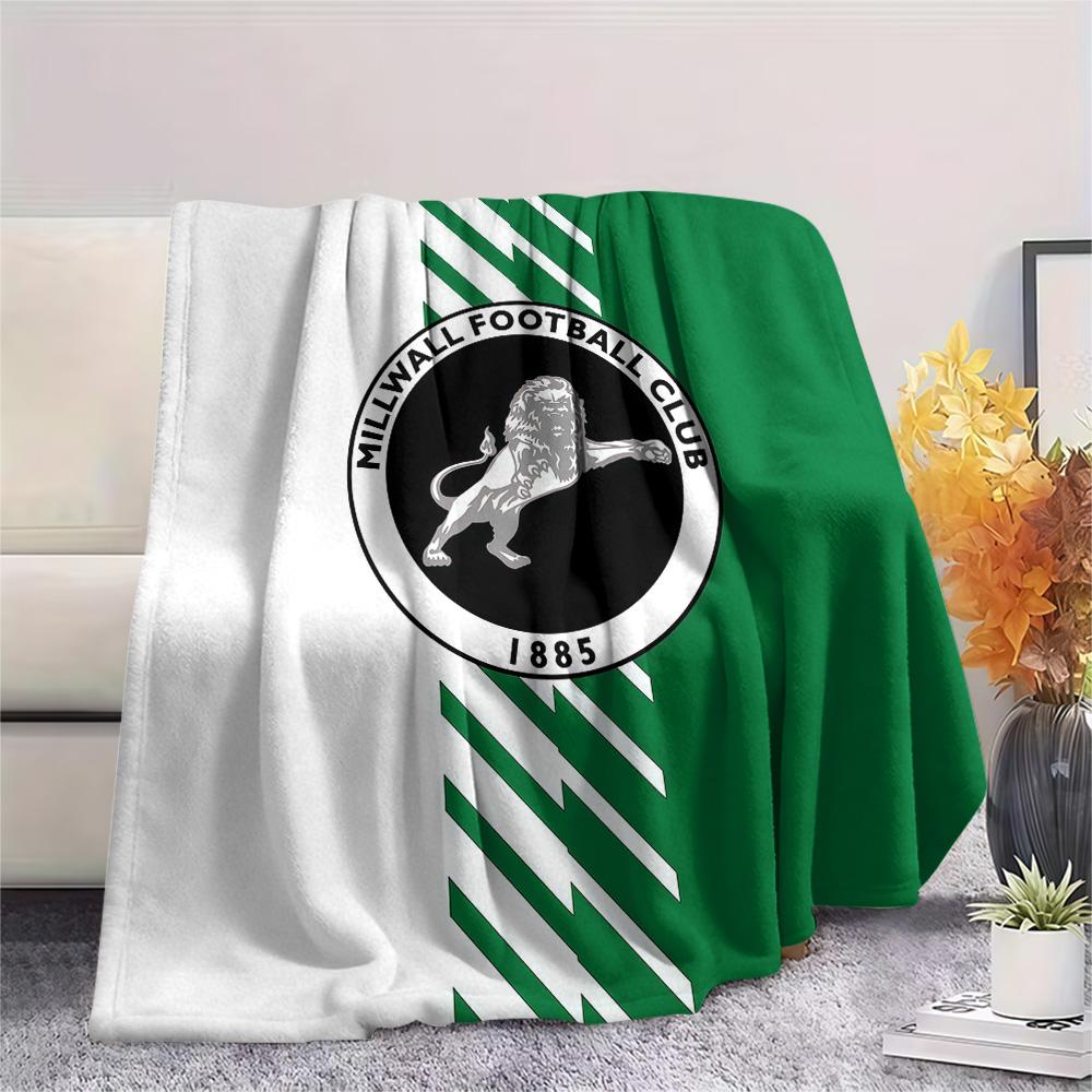 Millwall Football Club Flannel Blanket, High quality Comfortable for All Seasons, Home Decor, Warmth and Comfort