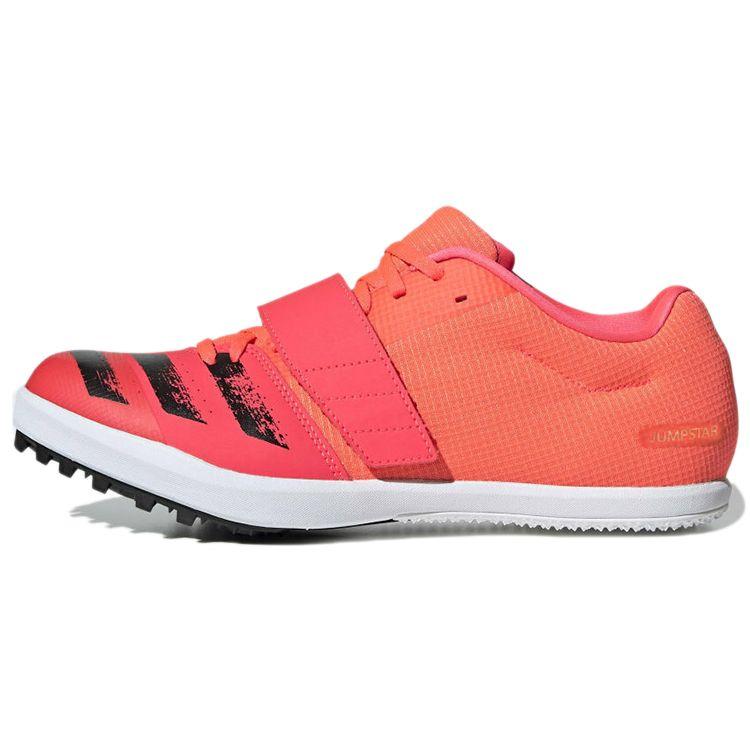 Adidas Jumpstar Шипы Шнуровка Амортизирующие Прочные Поддерживающие Низкие Тренировочные Беговые Кроссовки Мужские Кроссовка Оранжево-Красный EG6156 41⅓