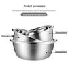 MAXCOOK Stainless Steel Mixing Bowl Set