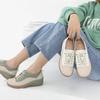 Jisyu Women Reik Leather Lightweight Platform Sneakers 5cm