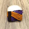 Bohemian mixed color popular elastic wood bead hand woven bracelet retro style women's bracelet