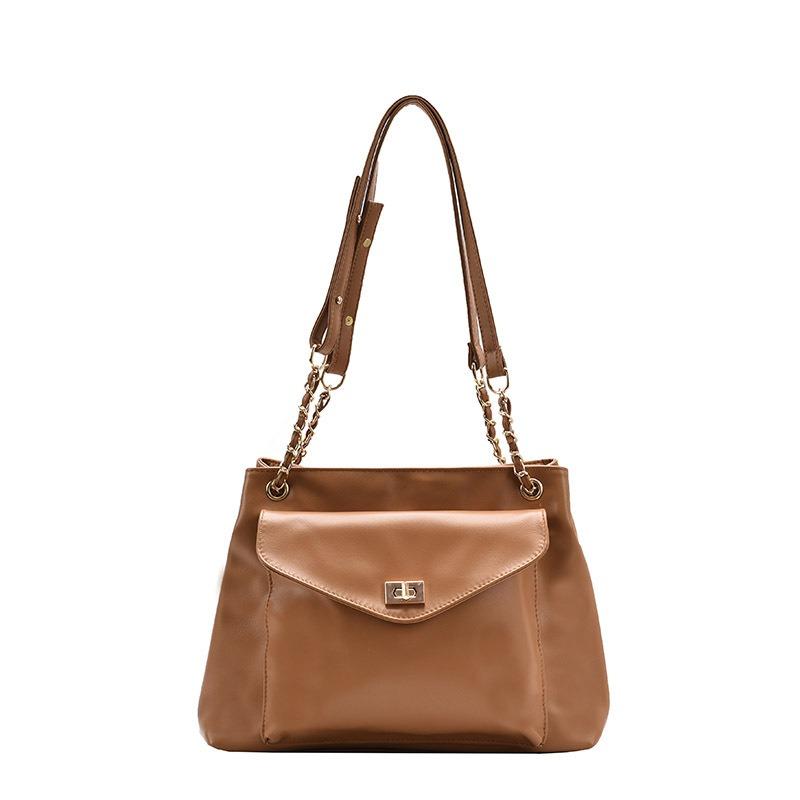 Versatile Messenger Bag Autumn and Winter Women's New Trendy Fashion Tote Bag Large Capacity Shoulder Commuter Bag