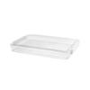 Large Capacity A4 Clear Document Storage Box for Files and Household Use