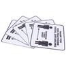 2 Set Floor Sticker Floor Distancing Signs Marker Warning Decal for Mall School Public Area