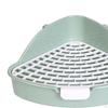 Potty Trainer Bedding Box Indoor with Snap Fastener Easy To Cleaning Pet Toilet for Guinea Pig