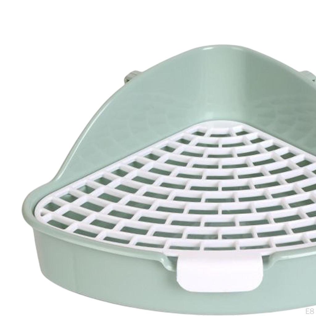 Potty Trainer Bedding Box Indoor with Snap Fastener Easy To Cleaning Pet Toilet for Guinea Pig