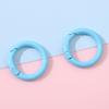 25mm Japanese & Korean Colored Alloy Keychain: Round Spray Paint Metal Ring for DIY Jewelry & Phone Accessories