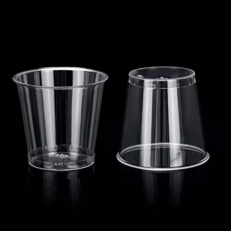 100 Pcs Reusable Plastic Shot Glasses 30ml Shot Cups For Party Clear Shot Cups Strong Durable Cups For Banquets Party