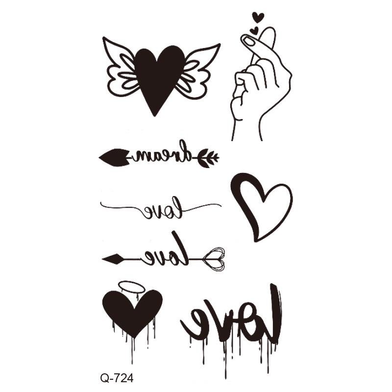 Waterproof Harajuku Korean Tattoo Decal Stickers