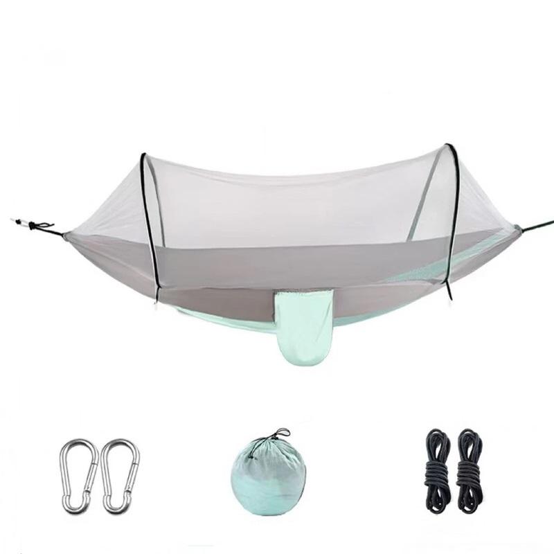 Double Hammock,Outdoor Mosquito-proof, Sun-proof, Anti-overturning Single Hammock, Camping Hammock
