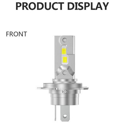H4 LED Headlight Bulbs 6000K Bright White Light for Auto and Motorcycle