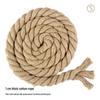10mm Colored Cotton Rope - 1cm Thick Braided Rope for DIY Crafts, Weaving, Curtain Bundling, and More