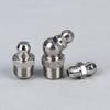 5/10Pcs Ss201 Ss304 Metric External Thread Straight Elbow Type Grease Nipple For Grease Gun Stainless Steel Grease Nipple