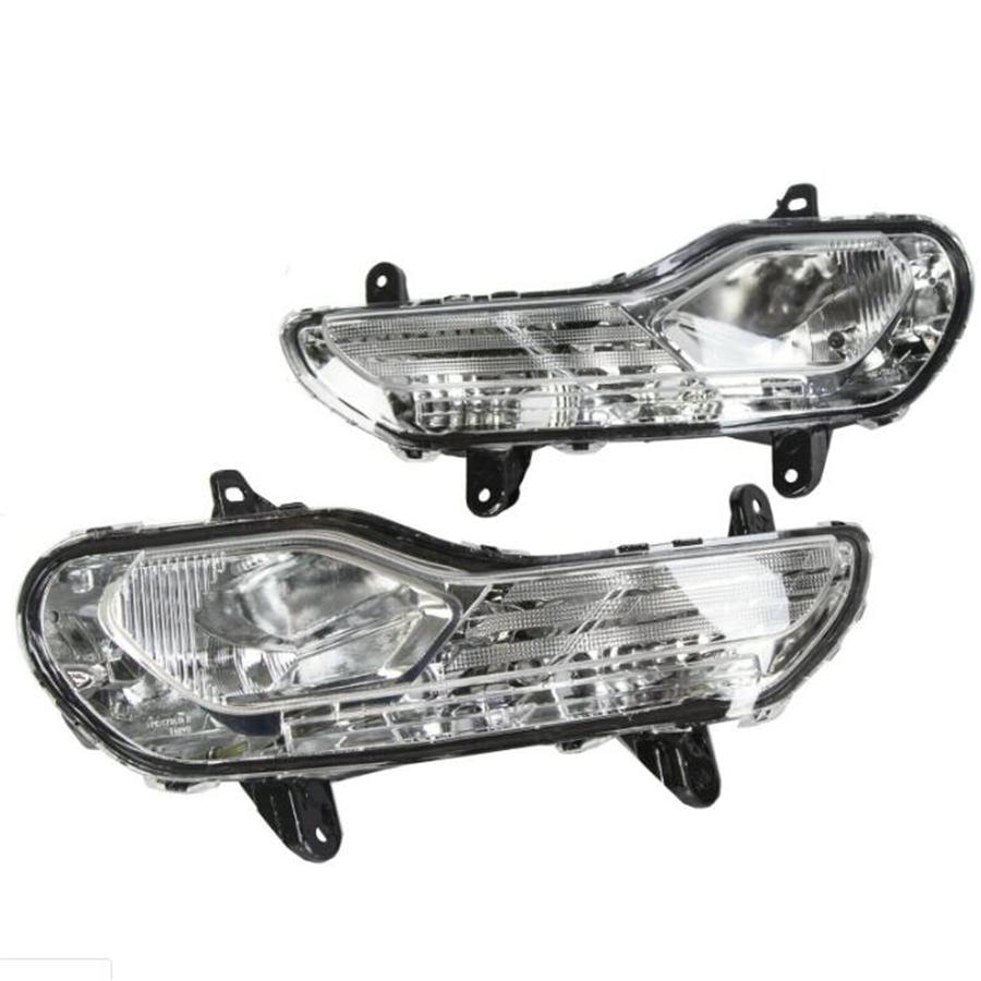 For Ford Escape 2013-16 Par VH HS Klar Linse Støtfanger Tåkelys Lampe Erstatning