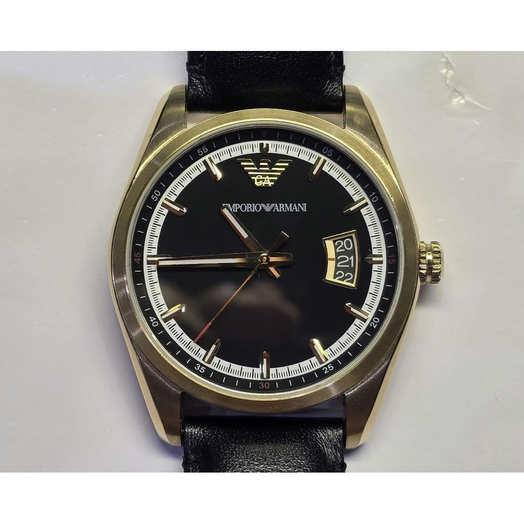 Used Rare item Emporio Armani AR-6018 Quartz Working item
