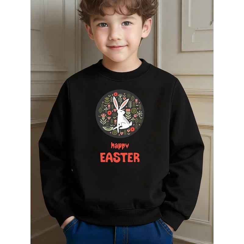 Cute Printed Crew Neck Sweatshirt for Festival Leisure Daily Wear And Casual Outfits