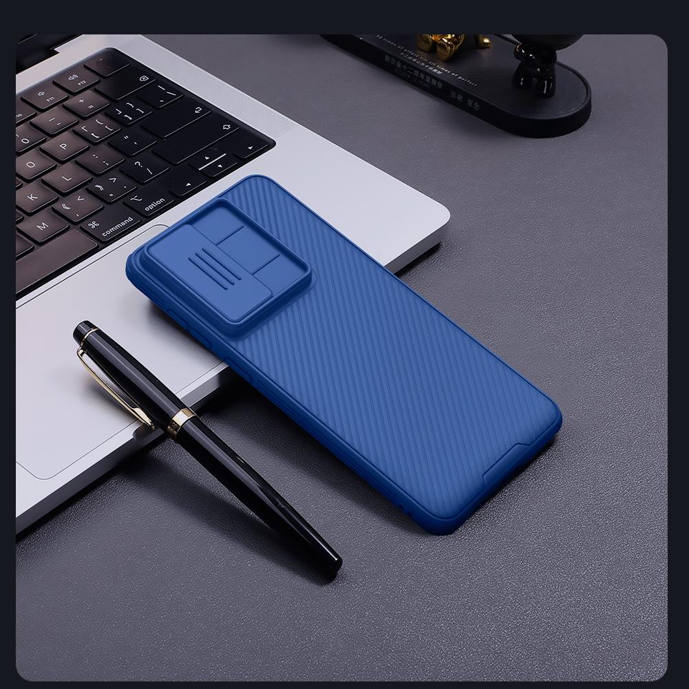 Per Samsung Galaxy S25 Edge 5G Custodia Nillkin CamShield 360 Custodie con Copri Fotocamera Scorrevole Protezione Lente Fotocamera Cover Posteriore