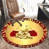 Golden Rose Büro Teppich Stuhlmatten, Luxus Heimdekor, Büro Teppich Geschenk für Wohnzimmer, Schlafzimmer, Verschiedene Räume1118035a
