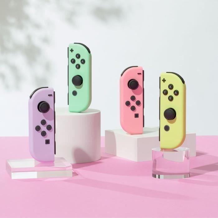 Paire de manettes Joy-Con Violet Pastel & Vert Pastel pour Nintendo Switch