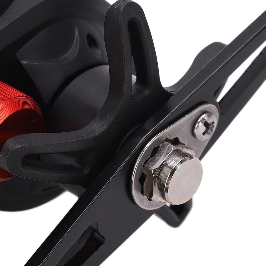 Waterproof Drag Casting Reel with Magnetic Double Sealed Bearings for Outdoor Use 17.6LB Brake, 18+1BB