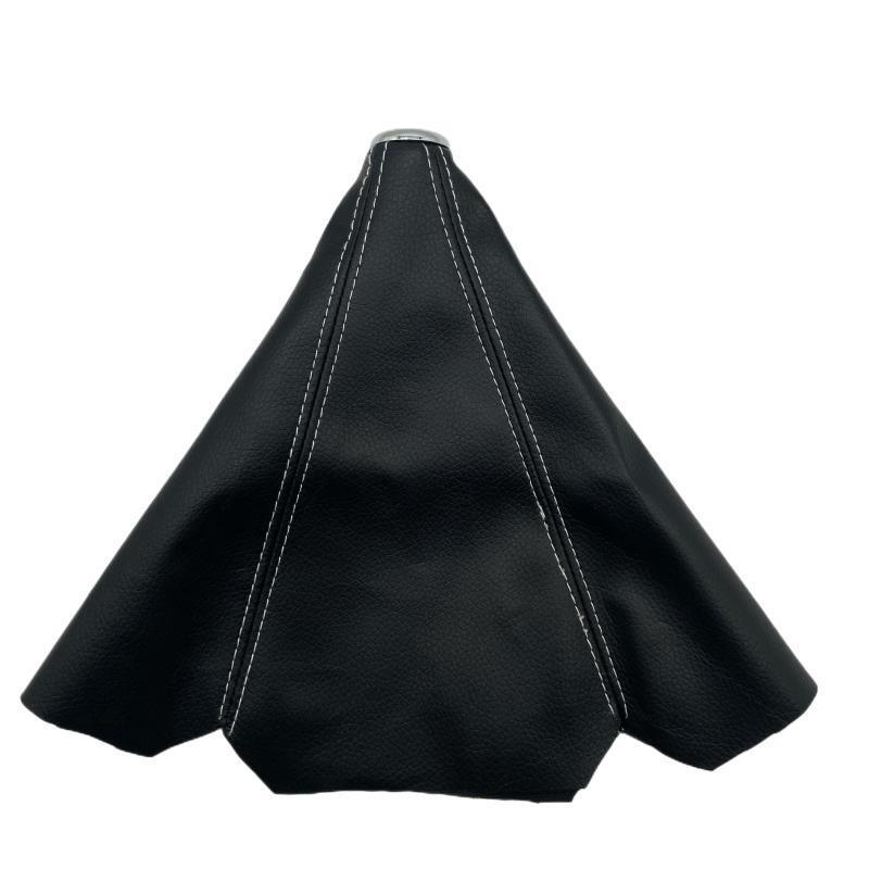 

Чехлы для рычагов переключения передач автомобиля, красные/черные/желтые/синие замшевые чехлы из искусственной кожи для рычага переключения передач, чехлы для багажника