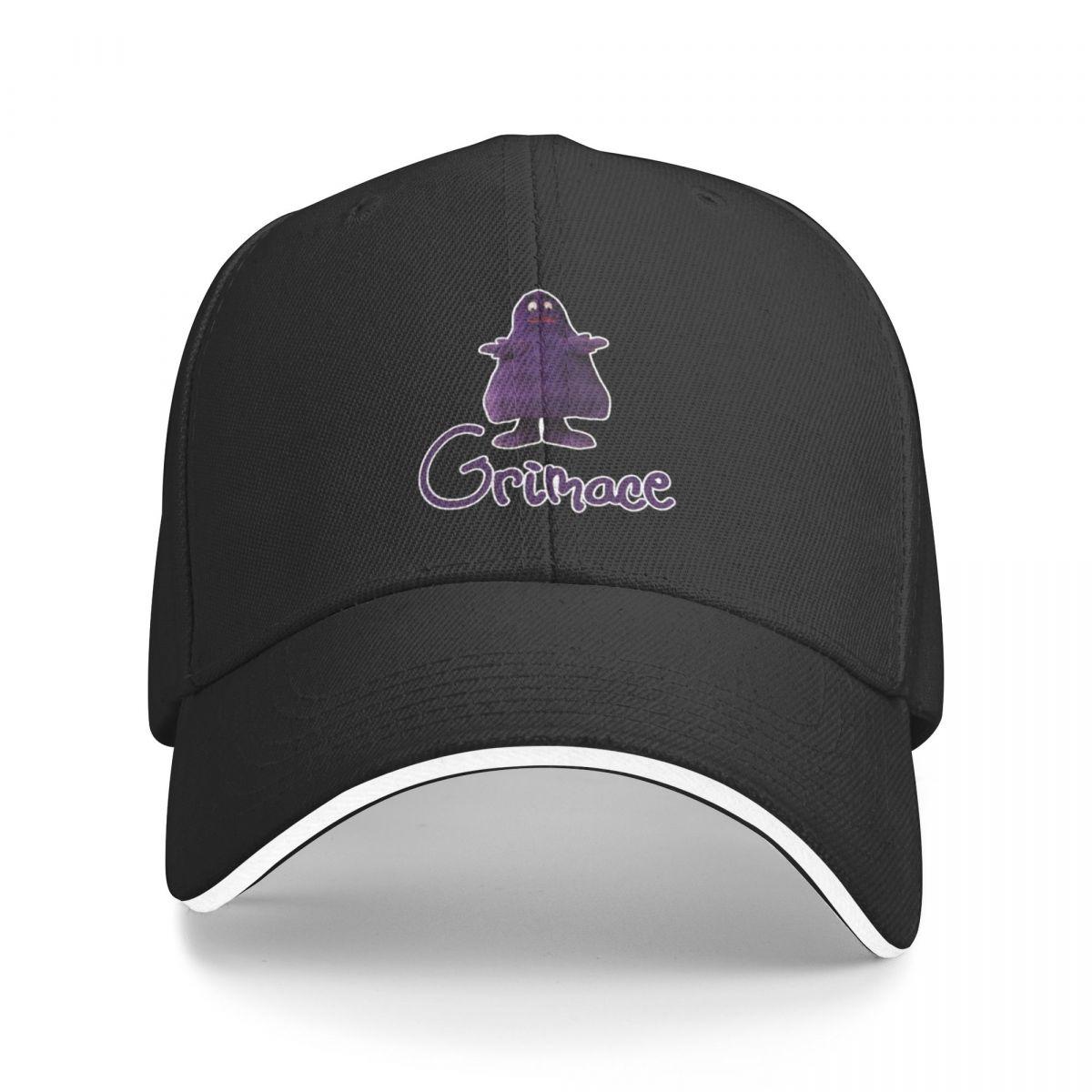 

Grimace Sticker Cap Baseball Cap Ball cap Woman hat Unisex s