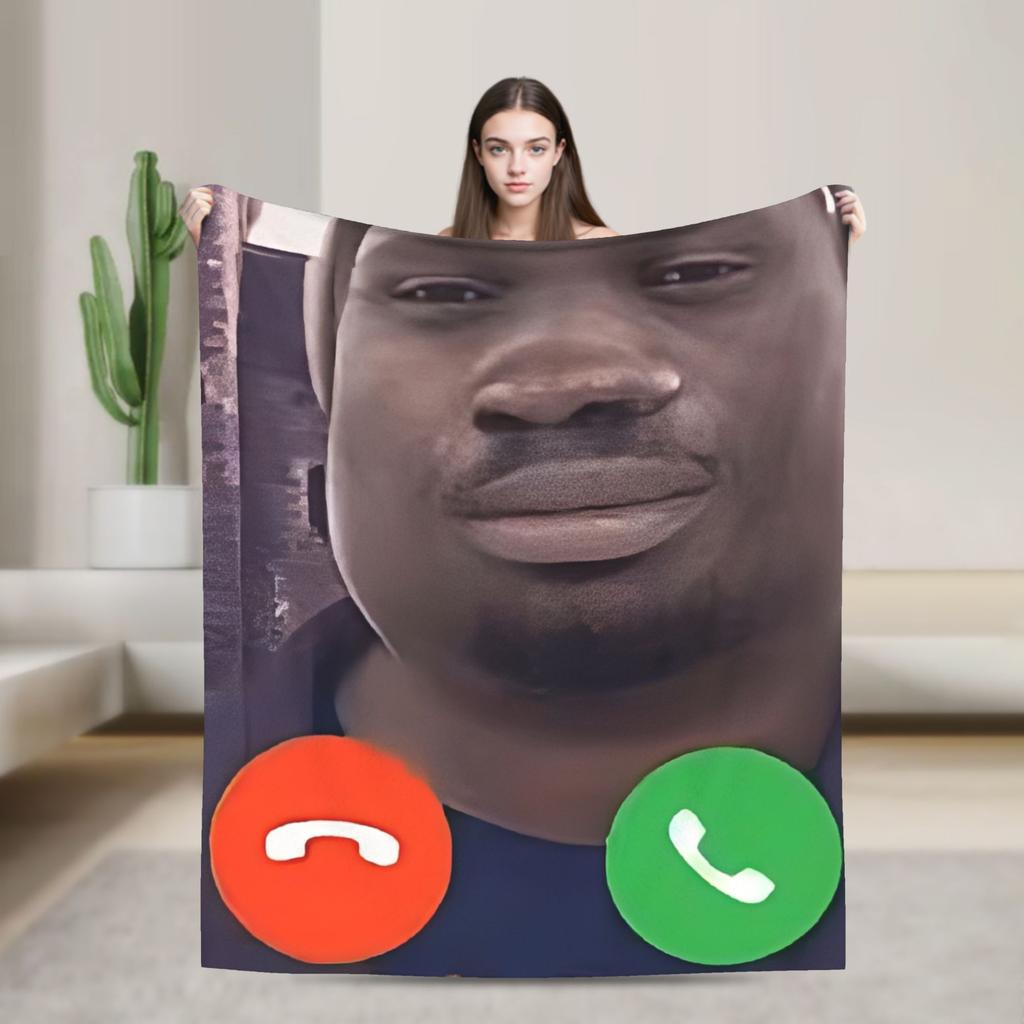 John Pork Is Calling Blankets Quality Warm Soft Throw Blanket Winter Travel Office Home Decor Street Trend Bedspread