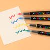 Direct Ink Acrylic Marker Set, Soft Tip Watercolor Brush Pen for Students, Waterproof Doodle Markers, 48/60 Colors Optional