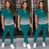 2-teiliges Set für Damen, zweiteiliges Set, Trainingsanzug für Damen, Sommerkleidung, Outfits