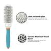 Professional Salon Hair Styling Brush Round Barrel Curly Hair Comb Hairderssing Comb Wet and Dry Dual Use Hairbrush Roller Tools