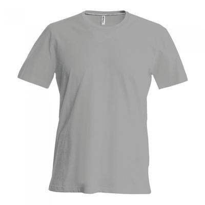 Camiseta masculina com gola redonda
