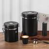 304 Stainless Steel Airtight Pet Food Canister with Exhaust Valve and Breathable Seal, 2.8L