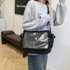 College Style, Niche, Simple and Large-capacity Class, Book-loaded Women's Trend, One Shoulder Crossbody, One Shoulder Tote Bag.