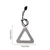 1PC Reflective Safety Hanging Tag w Elastic Cord Bike Night Visible Riding Safety Accessories for Bicycle Backpack Strap  Bags