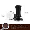 Watchget Tamper Espresso Maker Coffee Tamper Landfill Pressure Calibrated Tamper Constant Pressure Spring Flat Base Espresso Machine Coffee