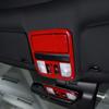 Front Reading Light Panel Cover Trim for Honda Pilot 2019-2022, ABS Material Reading Light Frame Cover Decor Protector Accessories (Sports Red)