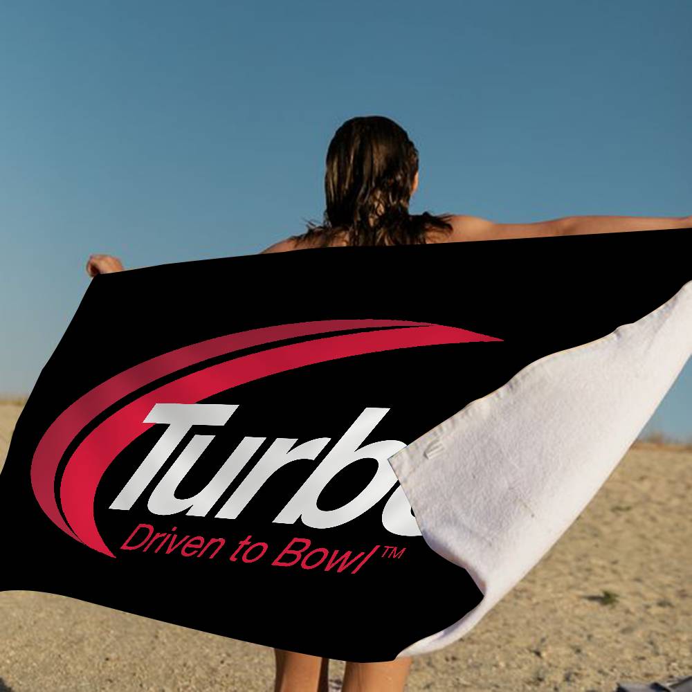 T-Turbo Logo Badetuch Mikrofaser Weich Wasserabsorbierend Atmungsaktiv Für Mädchen Kinder Dekorativ Cartoon Strandtuch