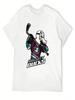 Migti Dak Logos Art T-Shirt Shirts Graphic Tees Baggy Shirts Oversized Graphic Tee Tees Unisex Tshirt