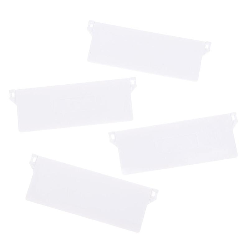 Plastic Base Plate Set Of 10 Portable Vertical Blind Bottom Weights Slats Durable Curtain Accessories