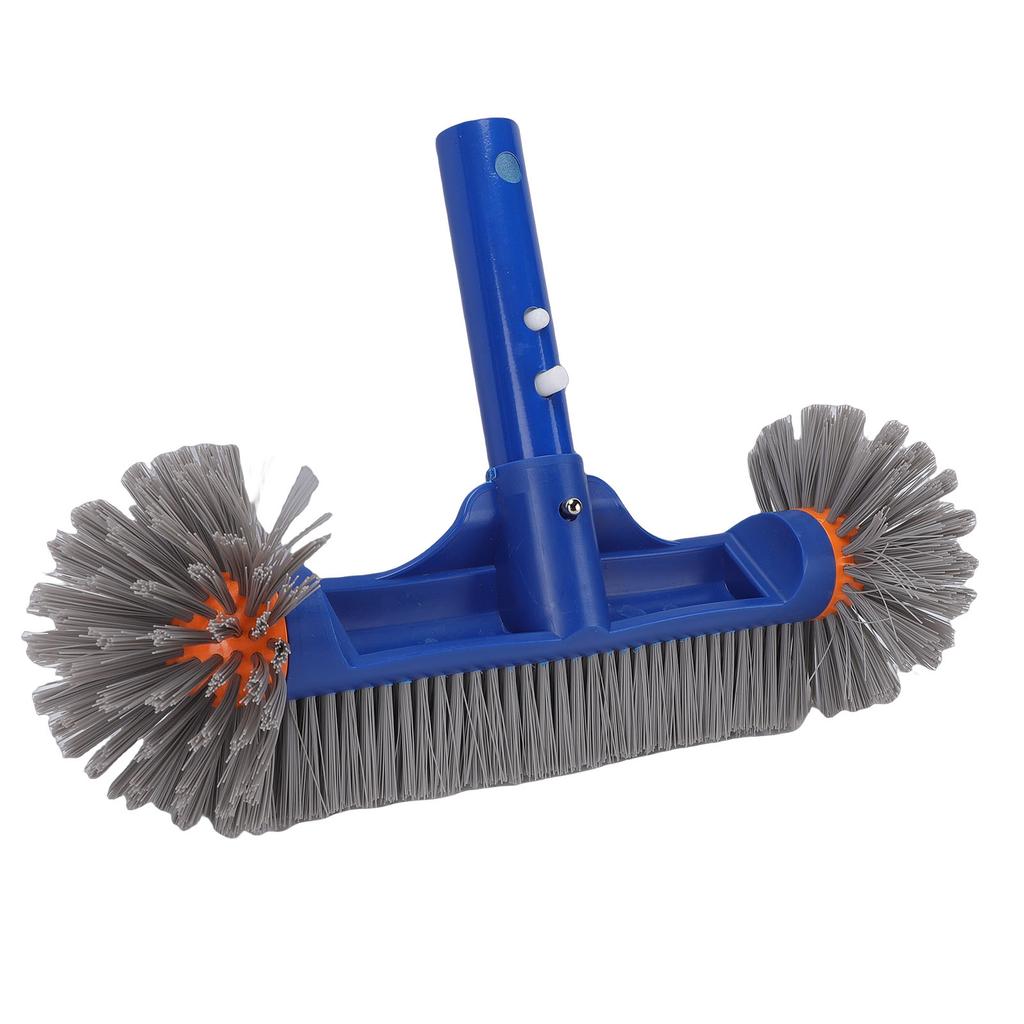 Pool Scrub Brush Head Detachable Cleaning Brush Scratch Proof Rounded High Density for Pool Tiles Bathroom Floors