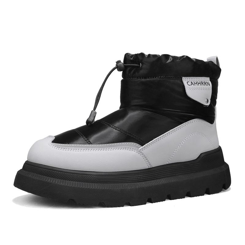 2026 Winter Warm Boots - Women's Snow Boots, Men's Short Boots, Sheepskin and Wool Cut, Low Warm Leather Shoes