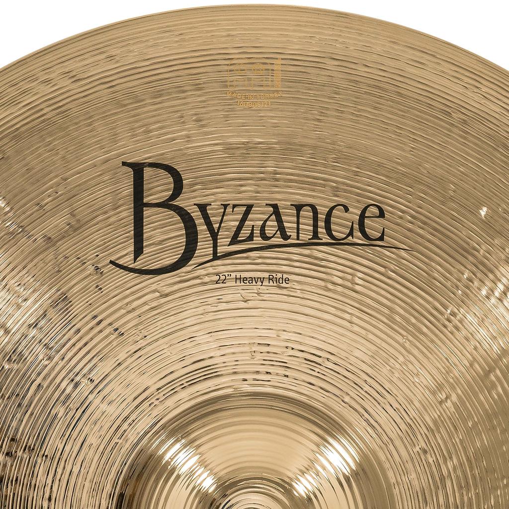 MEINL Cymbals Meinl Byzance Brilliant Series Ride Cymbal Heavy Ride 22" B22HR-B [ ]