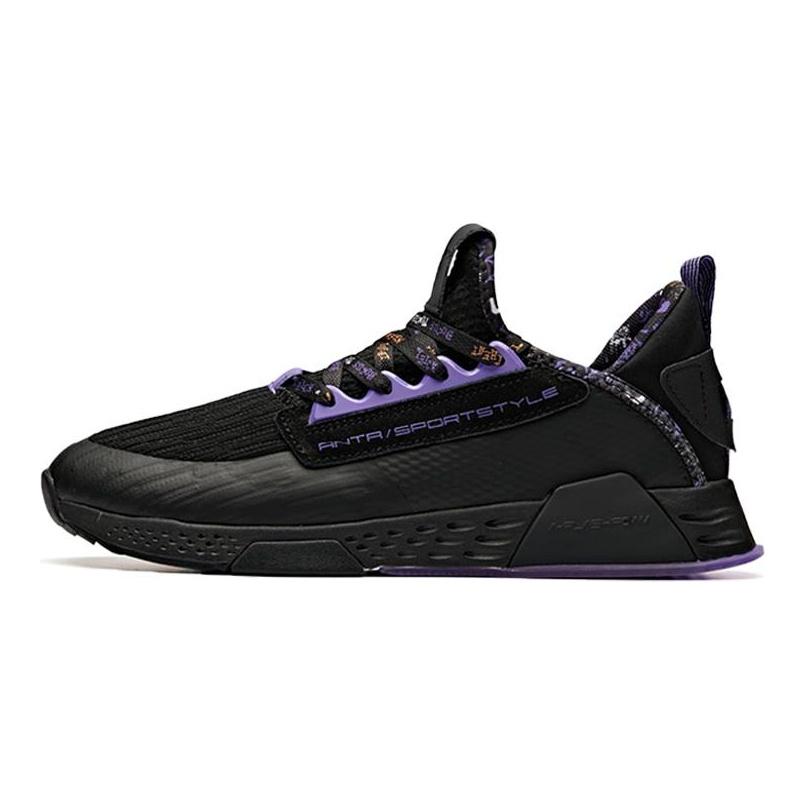 Anta Buty codzienne męskie niskie Czarne/Fioletowe Imperialne 11848888R-1